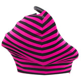 BLACK & MAGENTA STRIPE