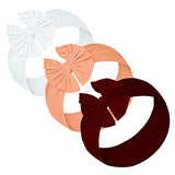 Baby Girl Headbands and bows - Nylon Headband Fits newborn toddler infant girls