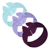 Baby Girl Headbands and bows - Nylon Headband Fits newborn toddler infant girls