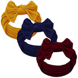 Baby Girl Headbands and bows - Nylon Headband Fits newborn toddler infant girls