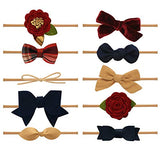 Fall Colors Mustard Navy Burgundy