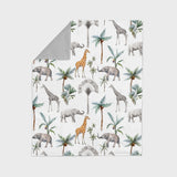 Safari  Giraffe Collection, Crib Bedding Set
