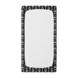 Crib Sheet - Black White Arrow