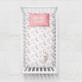 Floral Crib Sheet