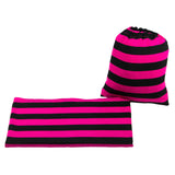 BLACK & MAGENTA STRIPE