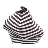 BROWN & WHITE STRIPE