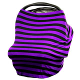 BLACK & PURPLE STRIPE