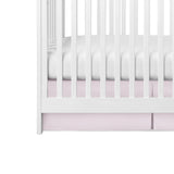 Pleated Crib Skirt, Crib Skirt for Baby Bed, Crib Skirt for Nursery Room Decor