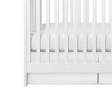 Pleated Crib Skirt, Crib Skirt for Baby Bed, Crib Skirt for Nursery Room Decor