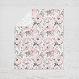 Peonies Baby Blankets
