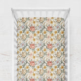 Vintage Floral Crib Bedding Set