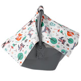 Woodland Animal Carseat Canopy