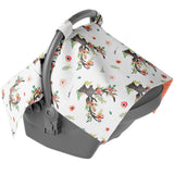 Floral Deer Carseat Canopy