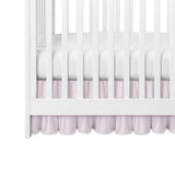 Ruffled Crib Skirt, Crib Skirt for Baby Bed, Crib Skirt for Nursery Room Decor