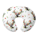 Nursing Pillow Cover Floral deer
