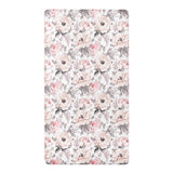 Crib Sheets 100% Cotton Fitted Crib Sheet Set Perfect for Baby Fits Standard Toddler Mattress Peonies
