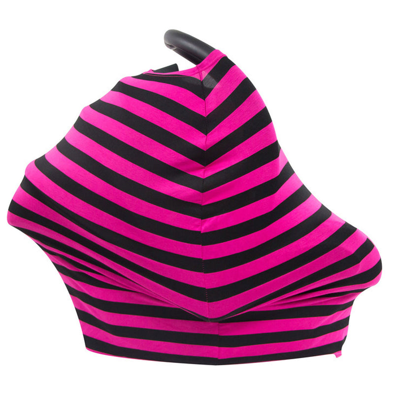 BLACK & MAGENTA STRIPE