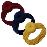 Baby Girl Headbands and bows - Nylon Turban Round Knot Headband Fits newborn toddler infant girls