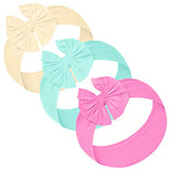 Baby Girl Headbands and bows - Nylon Headband Fits newborn toddler infant girls