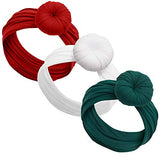 Baby Girl Headbands and bows - Nylon Turban Round Knot Headband Fits newborn toddler infant girls