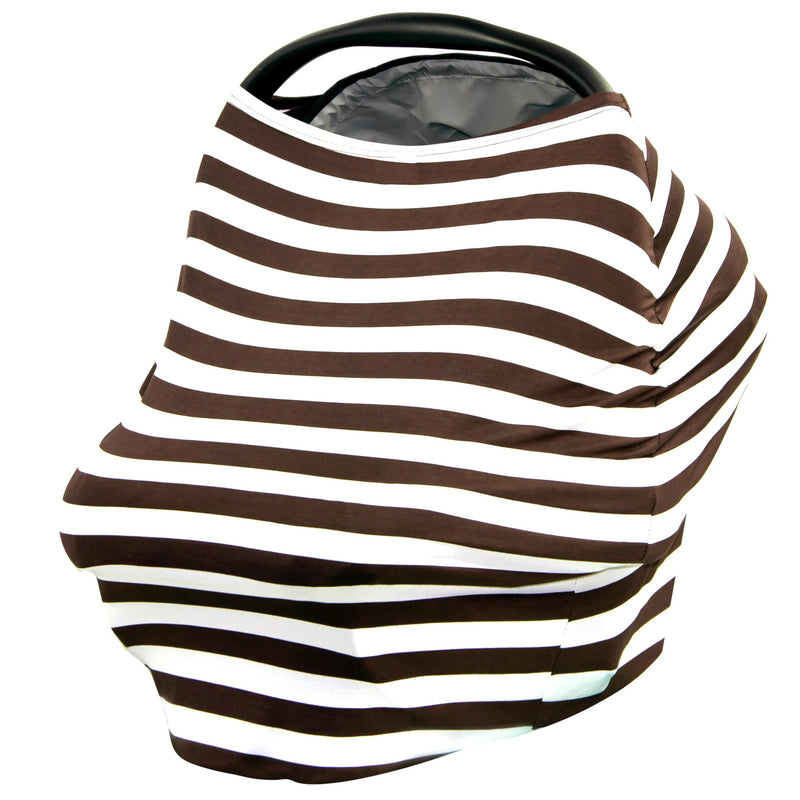BROWN & WHITE STRIPE