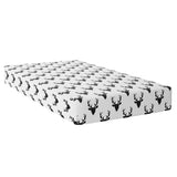 Crib Sheet - Black White Buck