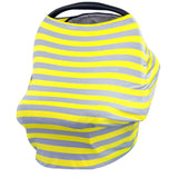 GRAY & YELLOW STRIPE