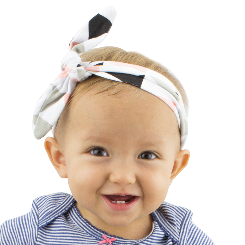 Baby Girl Knotted Headbands - 10 Pack (Modern Designs Collection) – JLIKA