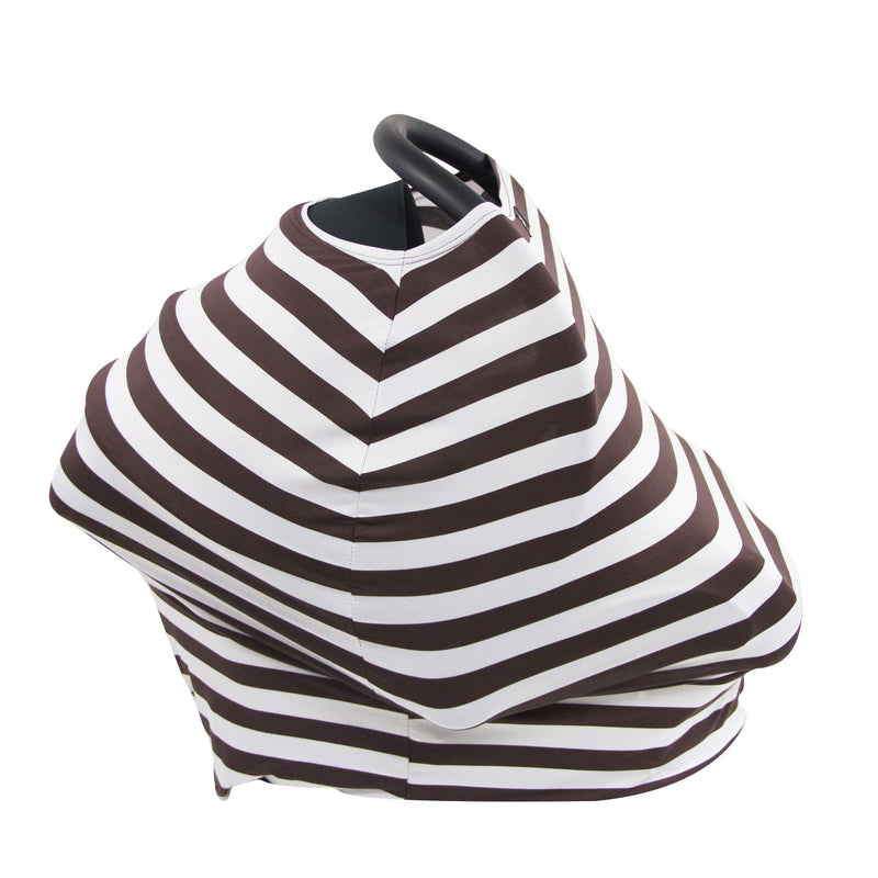 BROWN & WHITE STRIPE