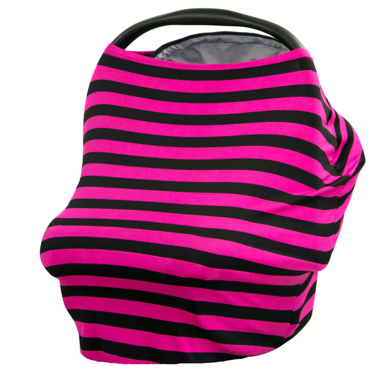 BLACK & MAGENTA STRIPE