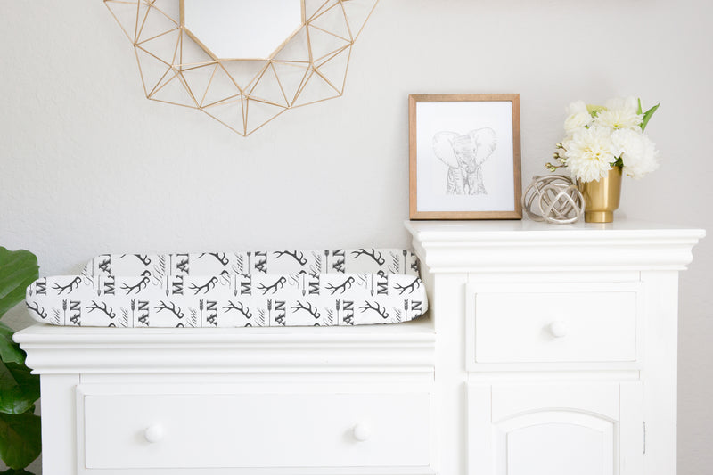 Changing Pad Cover - Little Man