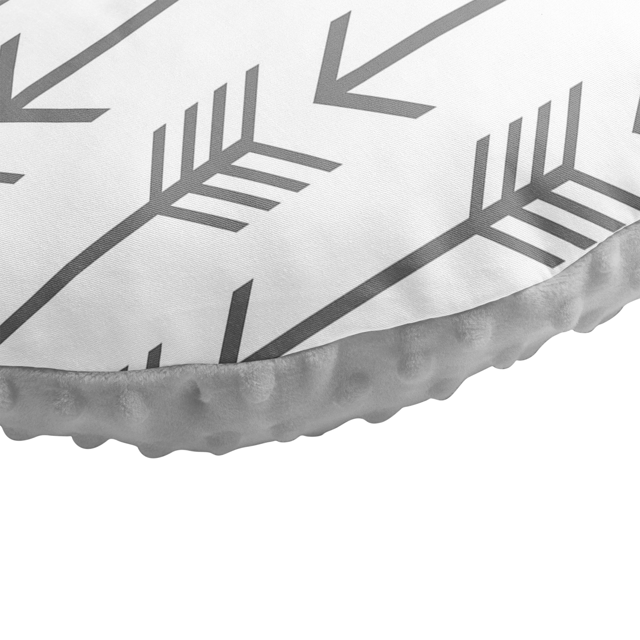 Nursing Pillow Cover Grey Arrows JLIKA