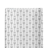 Changing Pad Cover- Grey Arrows