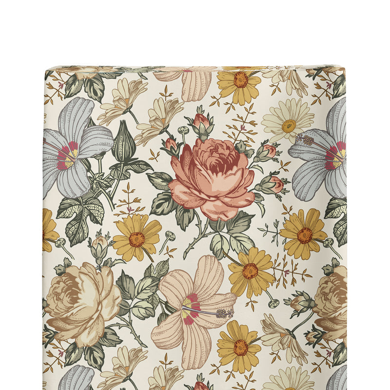 Changing Pad Cover Vintage floral