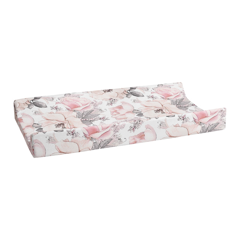 Changing Pad Cover Peonies