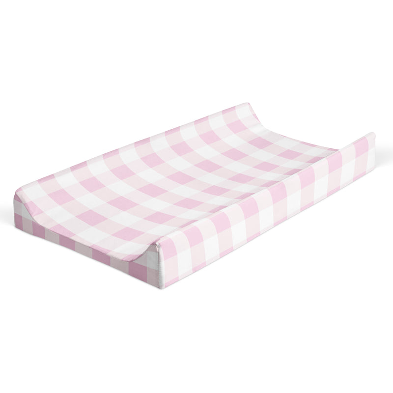 Changing Pad Cover - Pink Plaid